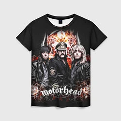 Женская футболка Motorhead Band