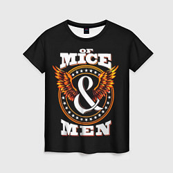 Женская футболка Of Mice & Men