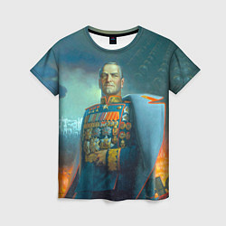 Женская футболка Георгий Жуков: Маршал Победы