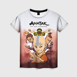 Женская футболка Avatar: The last airbender