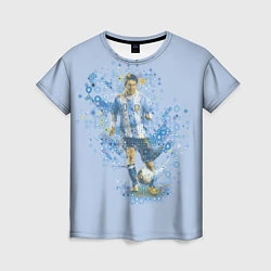 Женская футболка Messi: Argentine Football