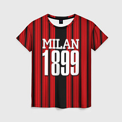 Женская футболка Milan 1899