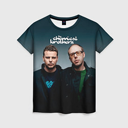 Женская футболка Chemical Brothers
