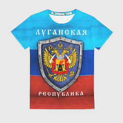 Женская футболка Луганская республика