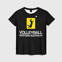 Женская футболка Волейбол 67