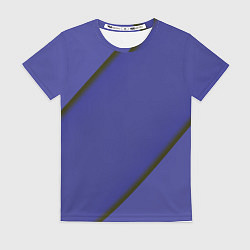 Футболка женская Линии, цвет: 3D-принт