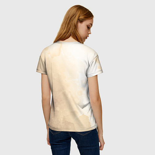Женская футболка Cara Delevingne / 3D-принт – фото 4