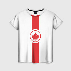 Женская футболка Канада