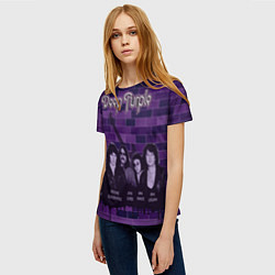Футболка женская Deep Purple, цвет: 3D-принт — фото 2
