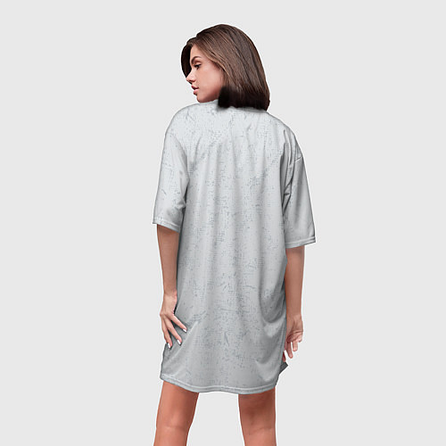 Женская длинная футболка Team t-shirt / 3D-принт – фото 4