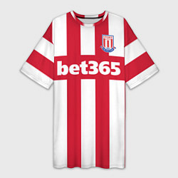 Женская длинная футболка Stoke City FC: Bet365