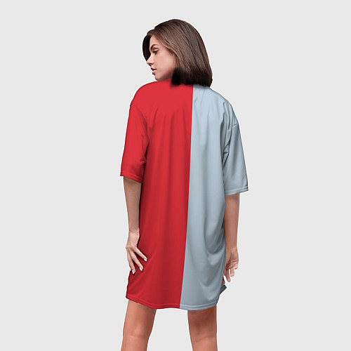 Женская длинная футболка Пабло Эскобар / 3D-принт – фото 4