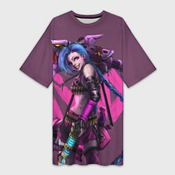 Женская длинная футболка Jinx