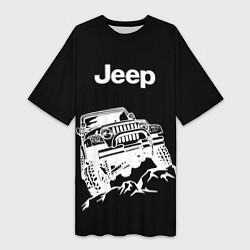 Женская длинная футболка Jeep