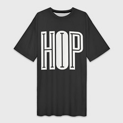 Женская длинная футболка Hip-Hop Inside