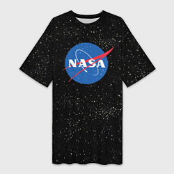 Женская длинная футболка NASA: Endless Space