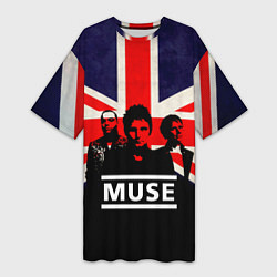 Женская длинная футболка Muse UK