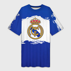 Женская длинная футболка Real Madrid FC