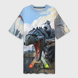 Женская длинная футболка ARK: Survival Evolved