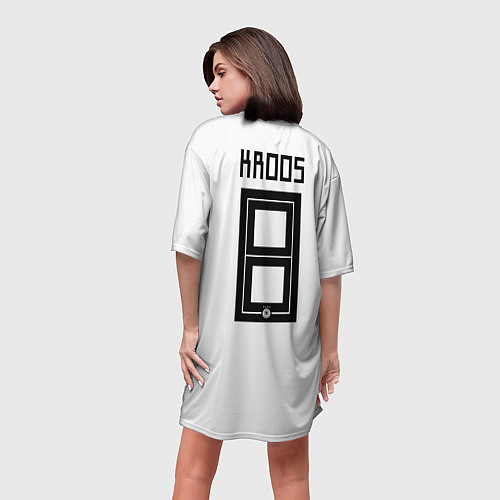 Женская длинная футболка Kross Home WC 2018 / 3D-принт – фото 4