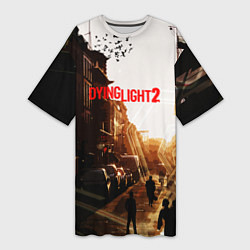 Женская длинная футболка Dying Light 2