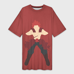 Женская длинная футболка Моя Геройская Академия