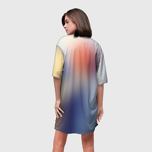 Женская длинная футболка Моя геройская академия Шото / 3D-принт – фото 4