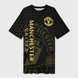 Женская длинная футболка Манчестер Юнайтед - team coat of arms