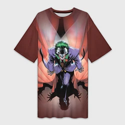 Женская длинная футболка The Joker Show