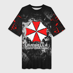 Женская длинная футболка UMBRELLA CORP