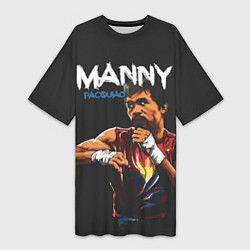 Женская длинная футболка Manny