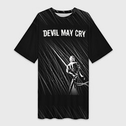 Женская длинная футболка Devil May Cry