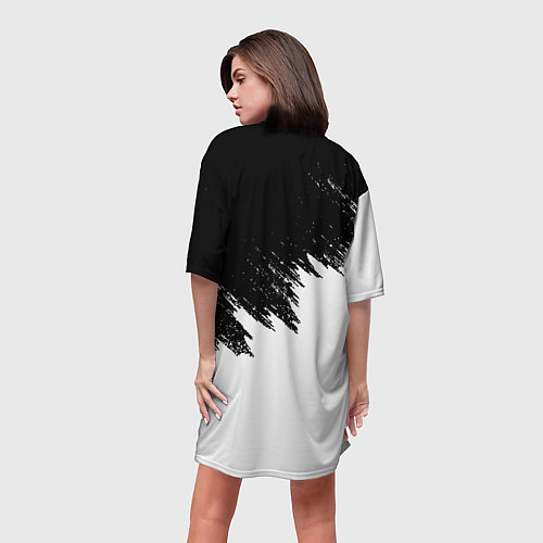 Женская длинная футболка ASSASSINS CREED / 3D-принт – фото 4