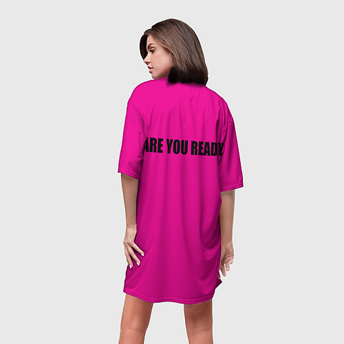 Женская длинная футболка Little Big: UNO / 3D-принт – фото 4