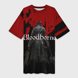 Женская длинная футболка Bloodborne