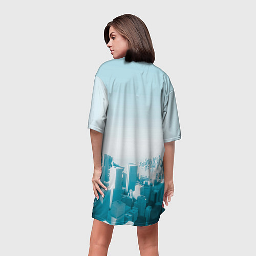 Женская длинная футболка ROBLOX 5 / 3D-принт – фото 4