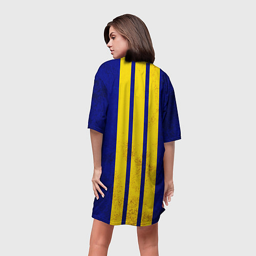 Женская длинная футболка FALLOUT 4 / 3D-принт – фото 4
