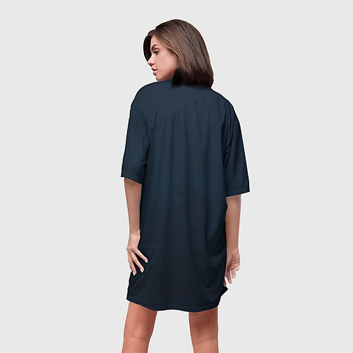 Женская длинная футболка CYPHER VALORANT / 3D-принт – фото 4