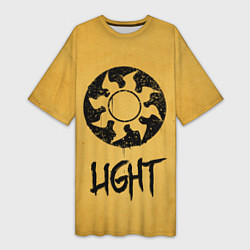 Женская длинная футболка Emblems Light