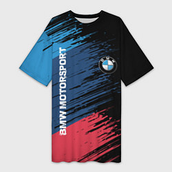 Женская длинная футболка BMW MOTORSPORT