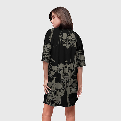 Женская длинная футболка The Last of Us 2 / 3D-принт – фото 4