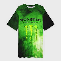 Женская длинная футболка MONSTER ENERGY