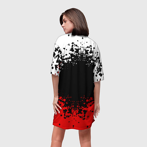 Женская длинная футболка Left 4 Dead / 3D-принт – фото 4