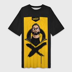 Женская длинная футболка Мот