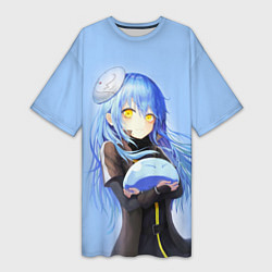 Женская длинная футболка Slime