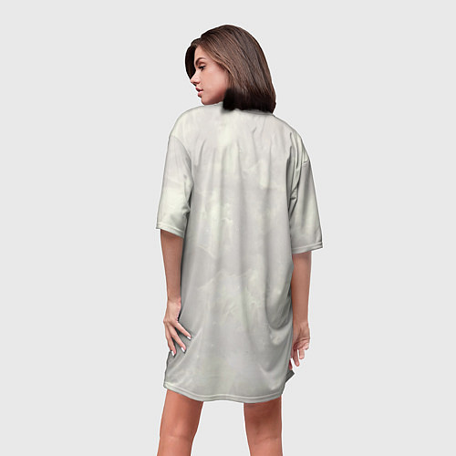 Женская длинная футболка CYBERPUNK 2077 / 3D-принт – фото 4
