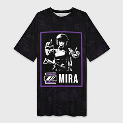 Женская длинная футболка Mira