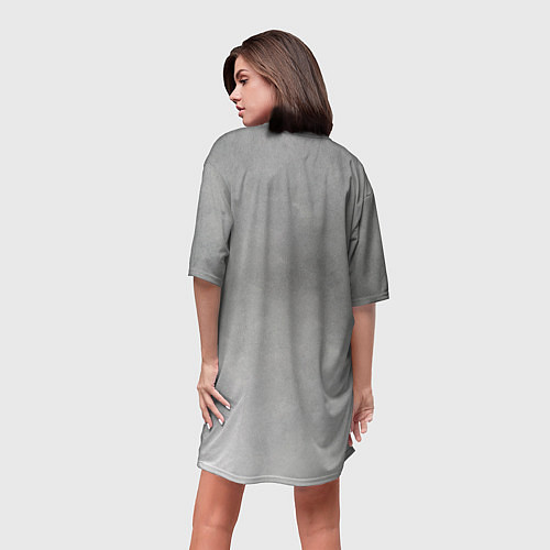 Женская длинная футболка Stalker / 3D-принт – фото 4