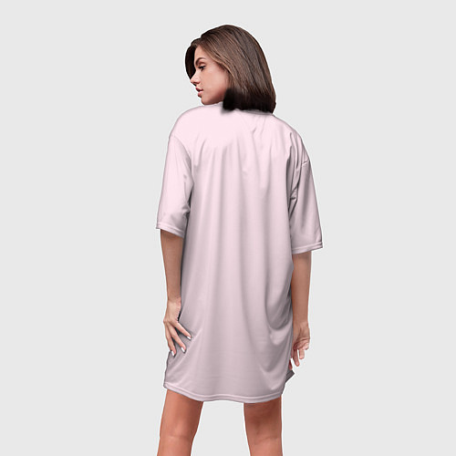 Женская длинная футболка Евангилион / 3D-принт – фото 4