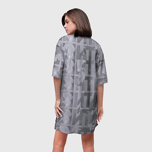 Женская длинная футболка Ваня Дмитриенко / 3D-принт – фото 4